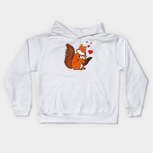 Squirrels Love Kids Hoodie